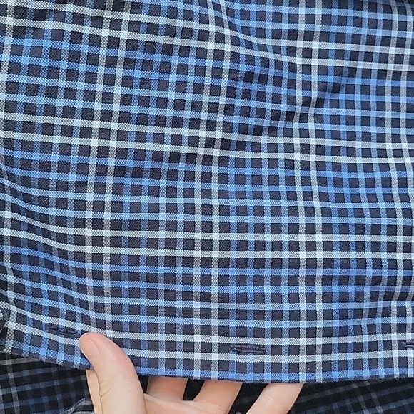 Express Men's dress shirt, small, blue - Picture 3 of 4